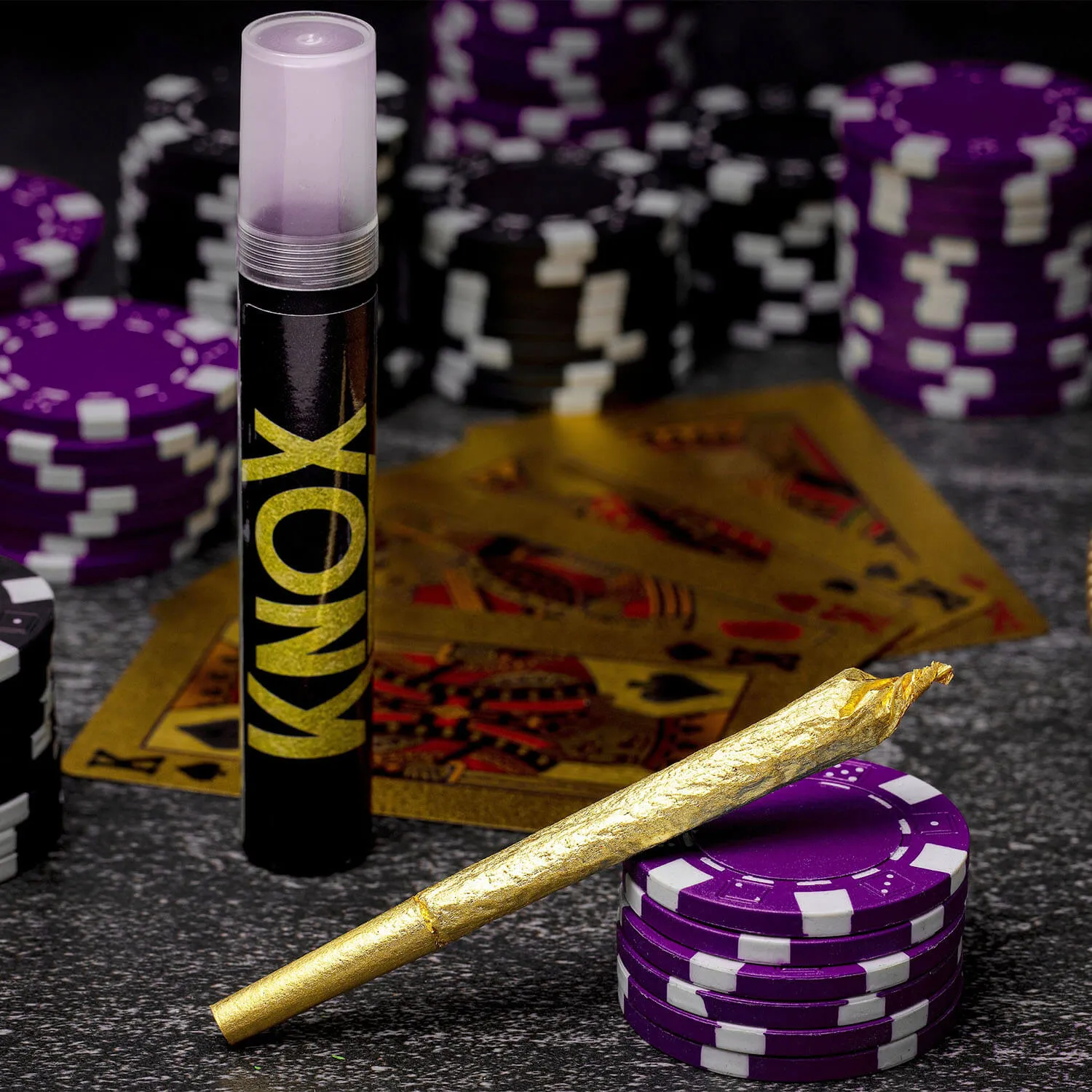 24K Gold King Cone Pre Roll