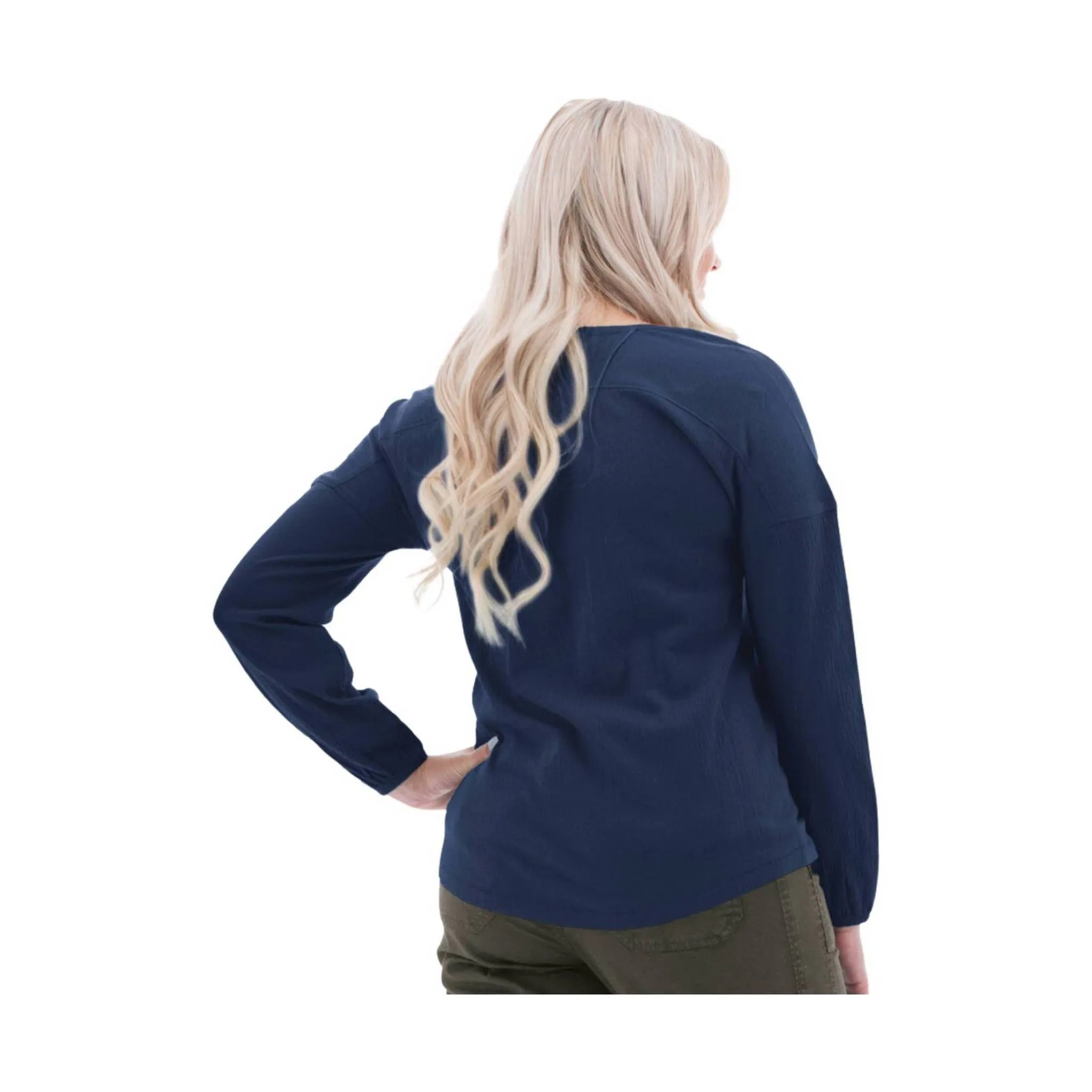 Aventura Women's Nyla Long Sleeve Top - Insignia Blue