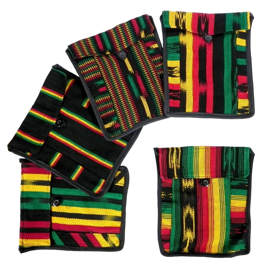 Bag - Rasta - Small Square - Striped