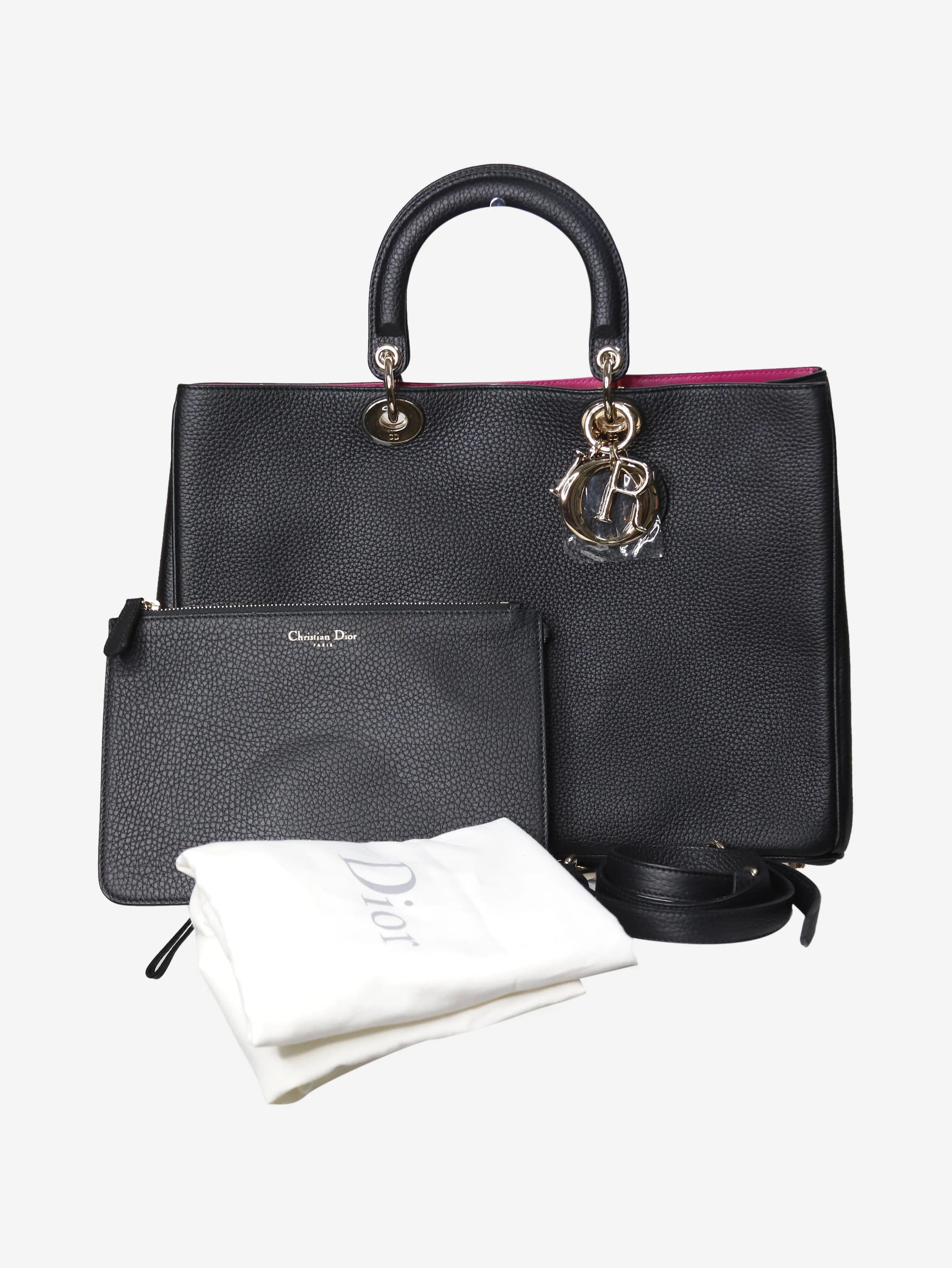 Black Diorissimo tote bag