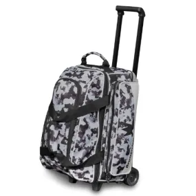 Brunswick Zone Double Roller Grey Chaos Bowling Bag