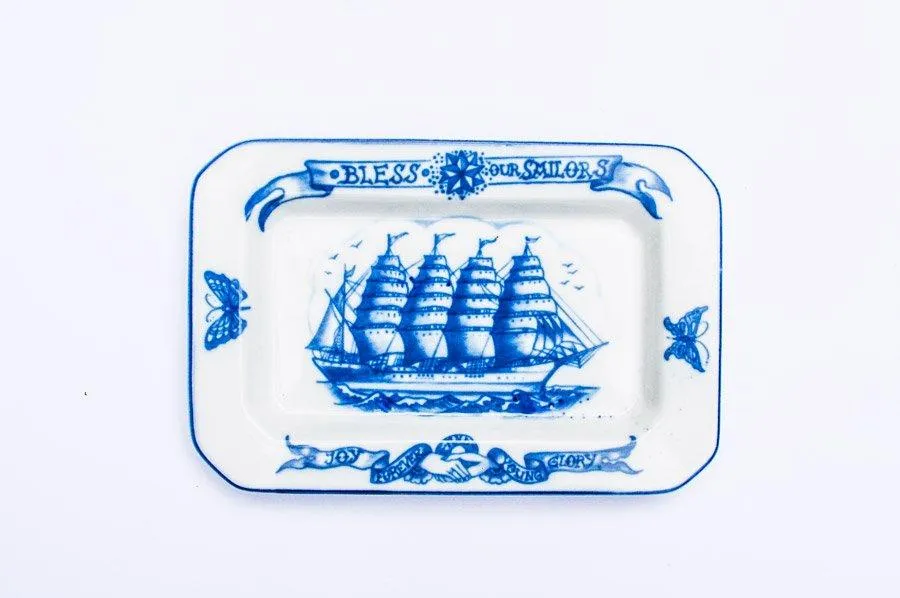 Bless Our Sailors Middle 34cm Platter by Mutti