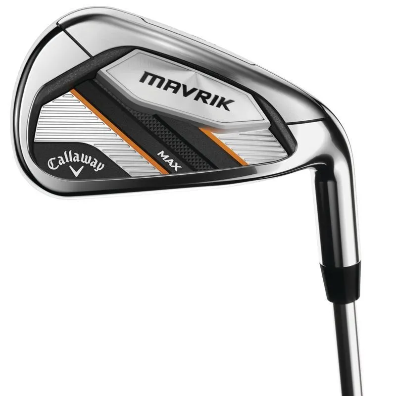 Callaway Mens Mavrik Max RH 5-PW Irons Steel Regular