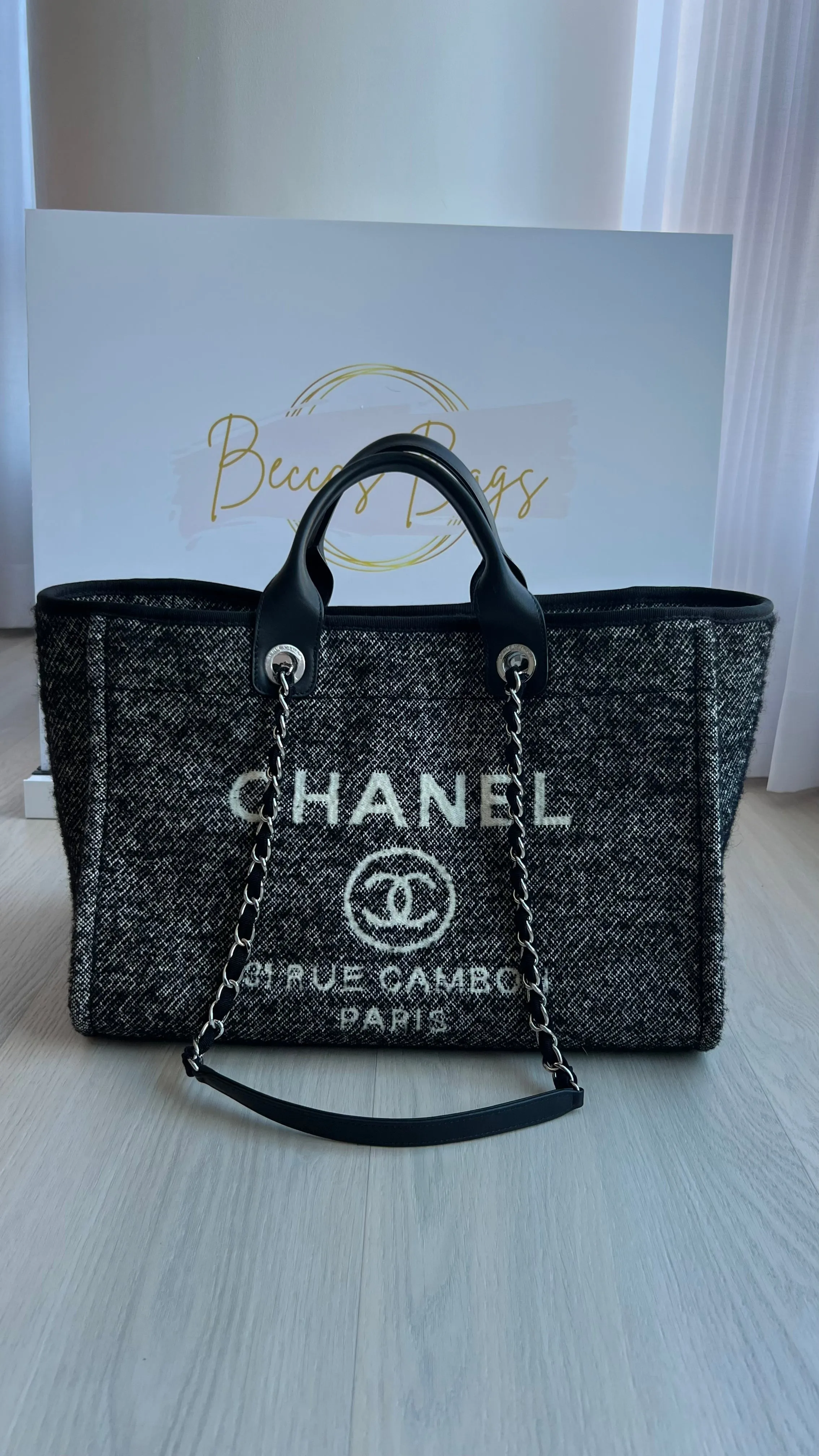 Chanel Deauville Tote Bag