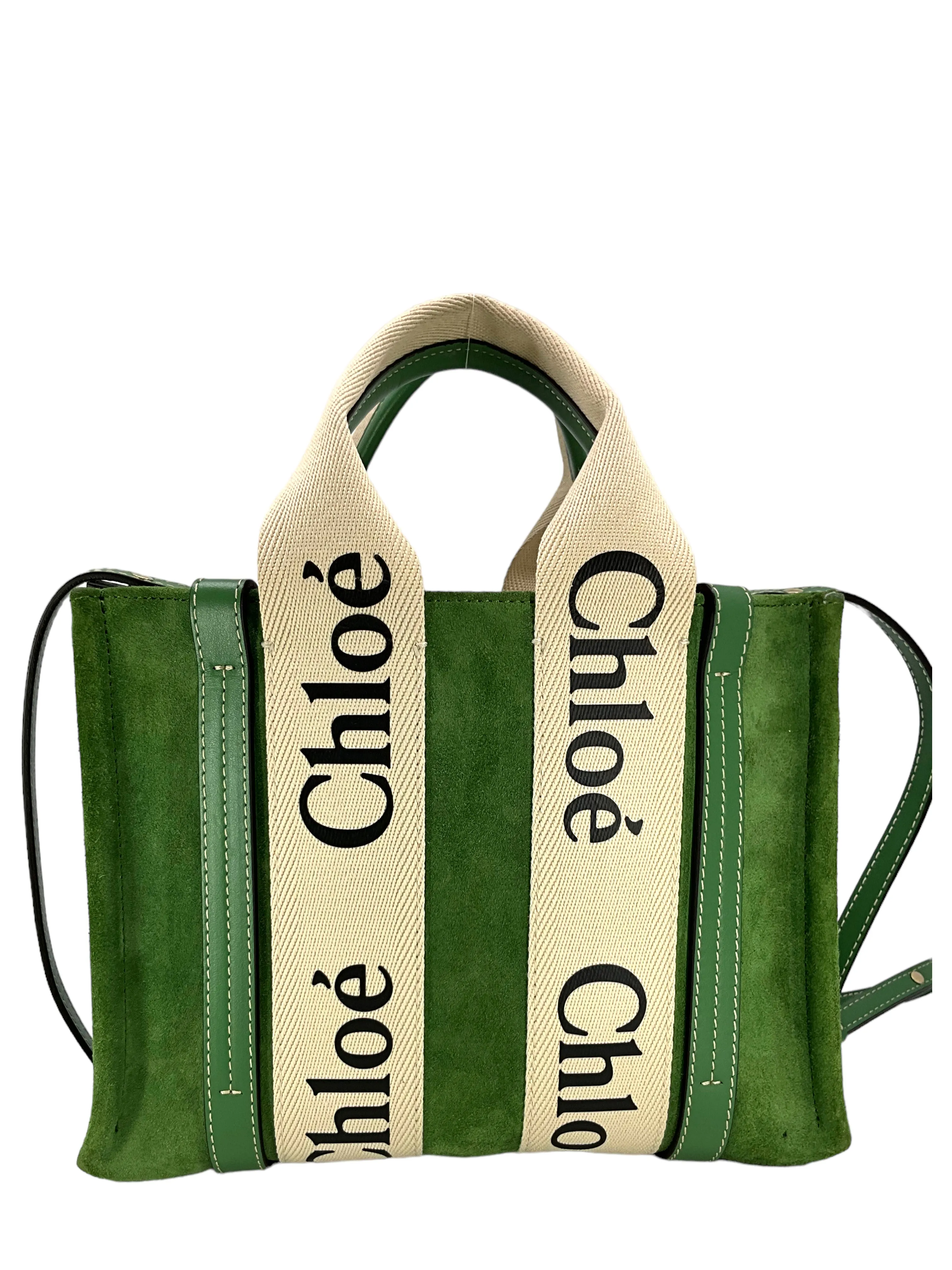 Chloe Small Woody Tote Bag