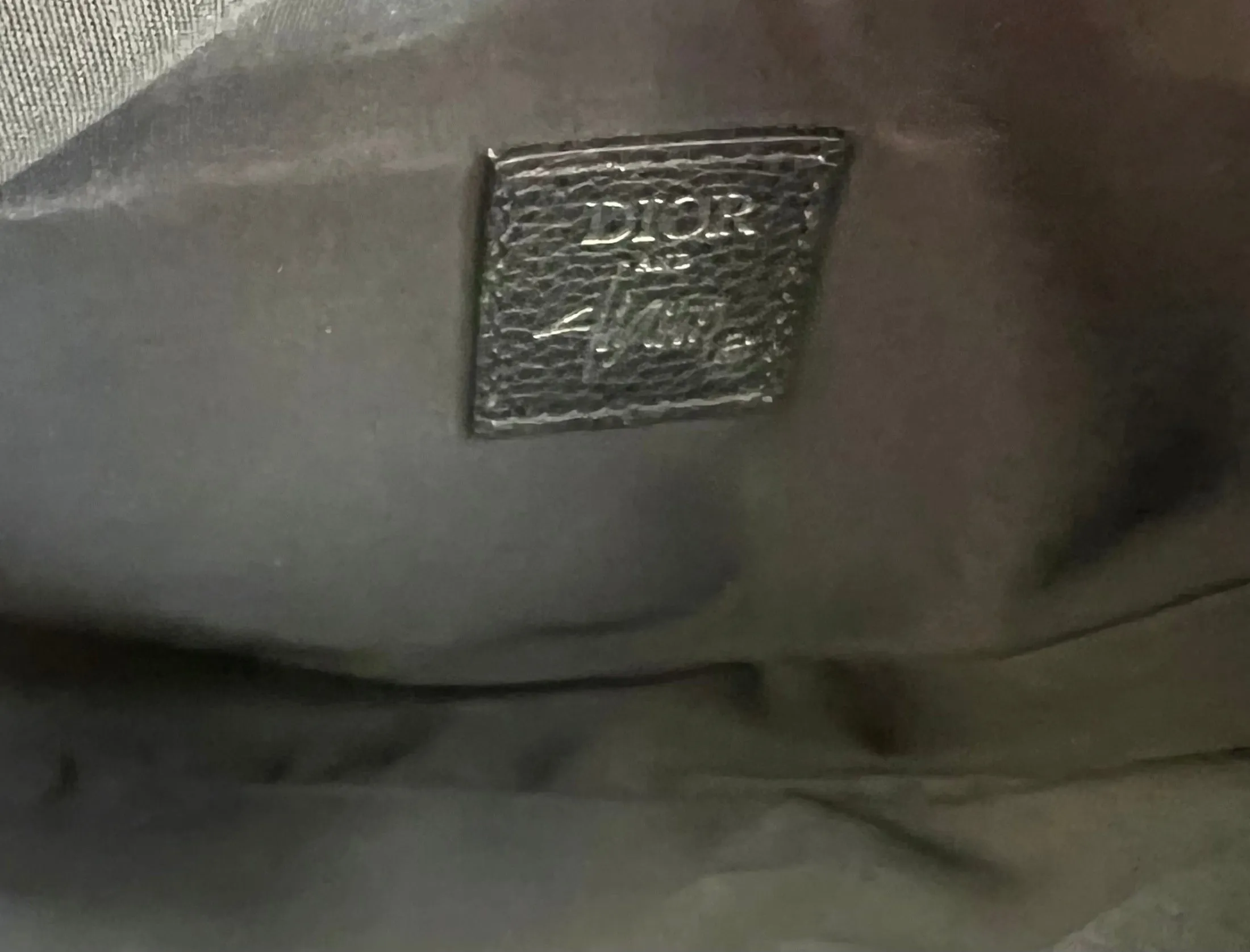 Christian Dior Stussy Collaboration Saddle Bag