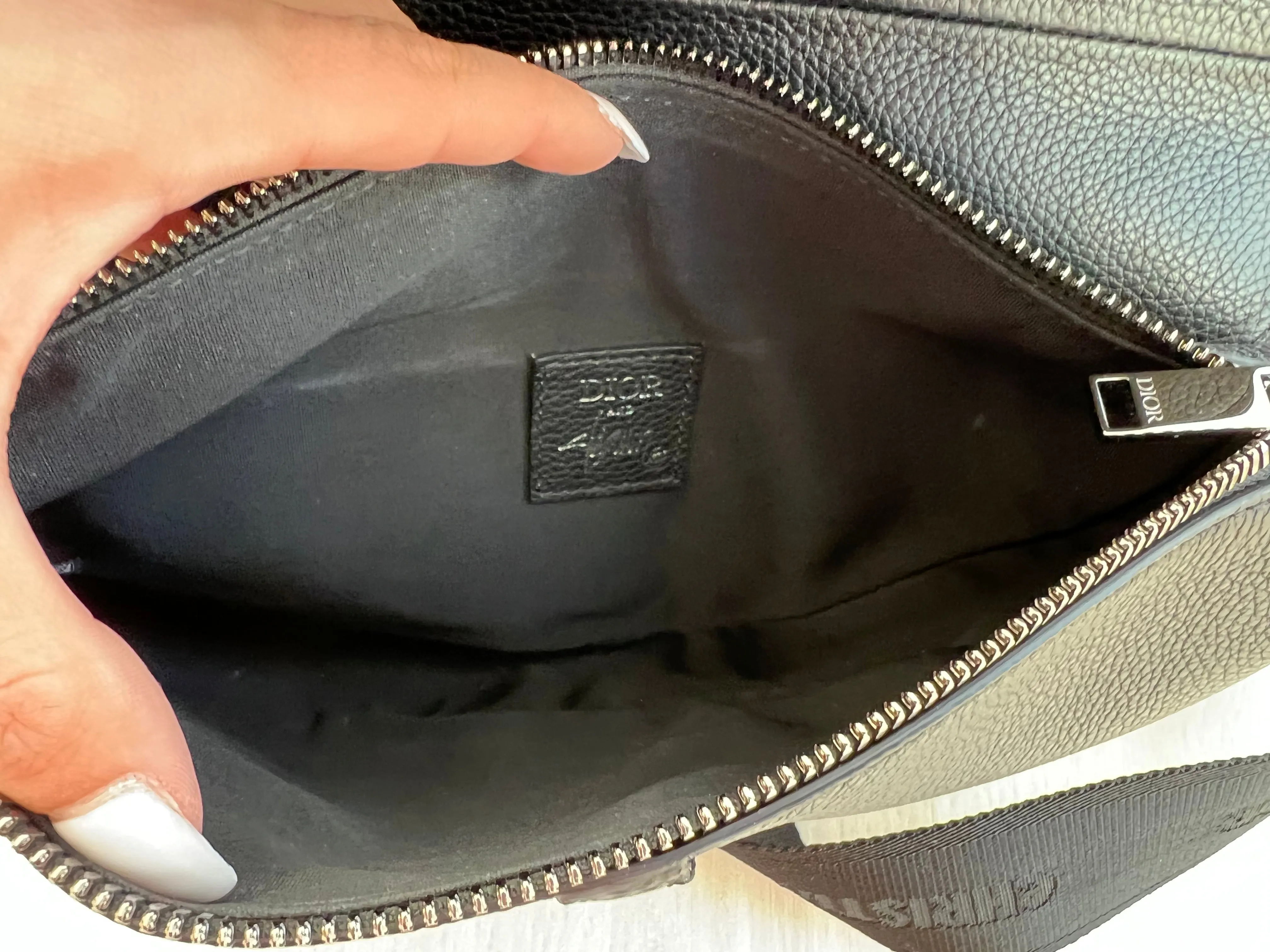 Christian Dior Stussy Collaboration Saddle Bag