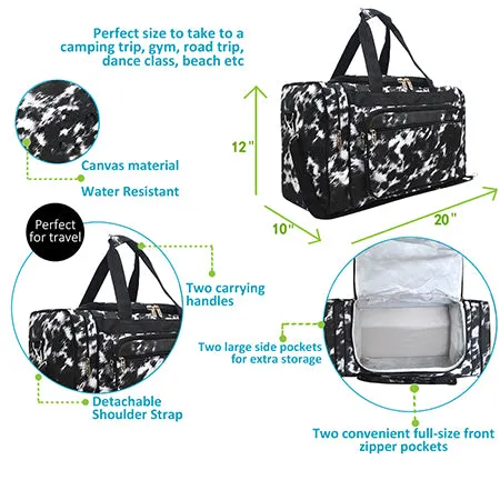 Cow Couture NGIL Canvas 20 Duffle Bag