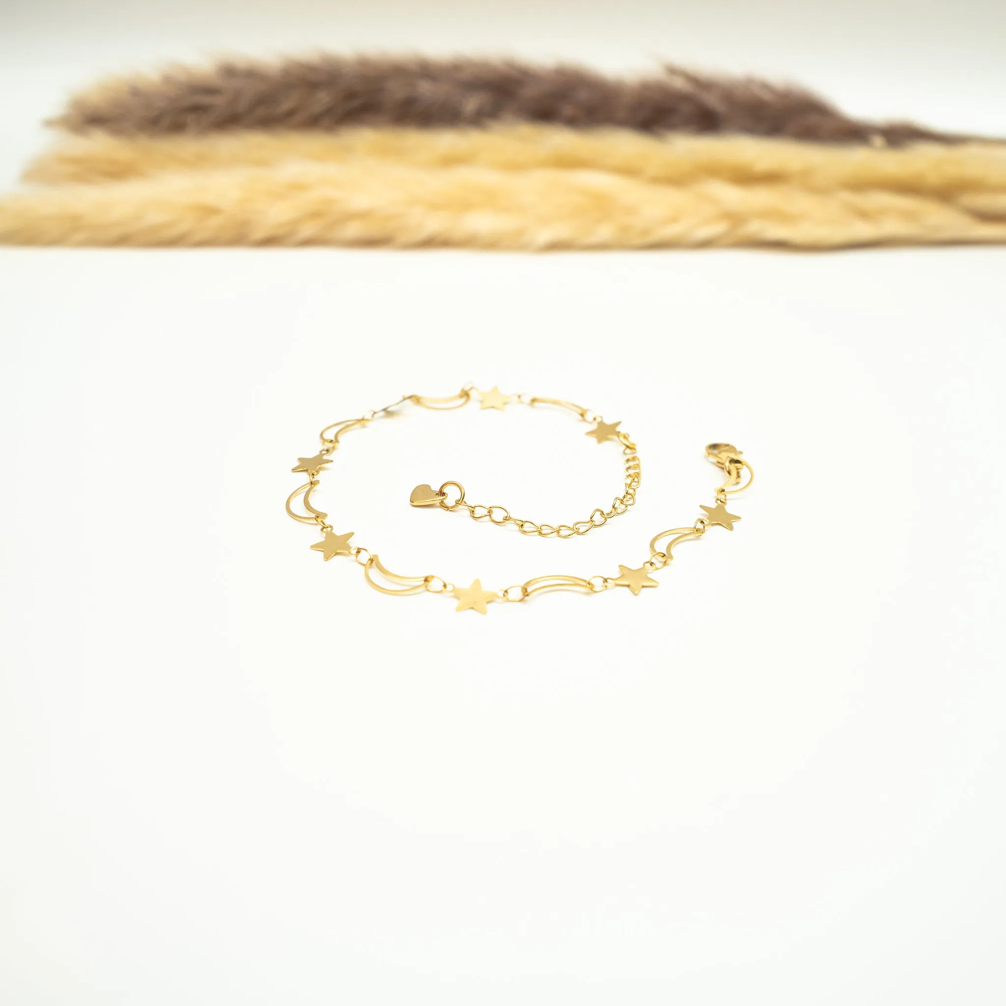 Crescent Gaze Anklet