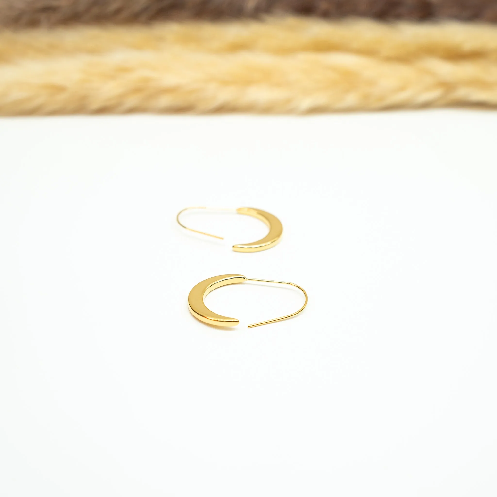 Crescent Hook Earrings