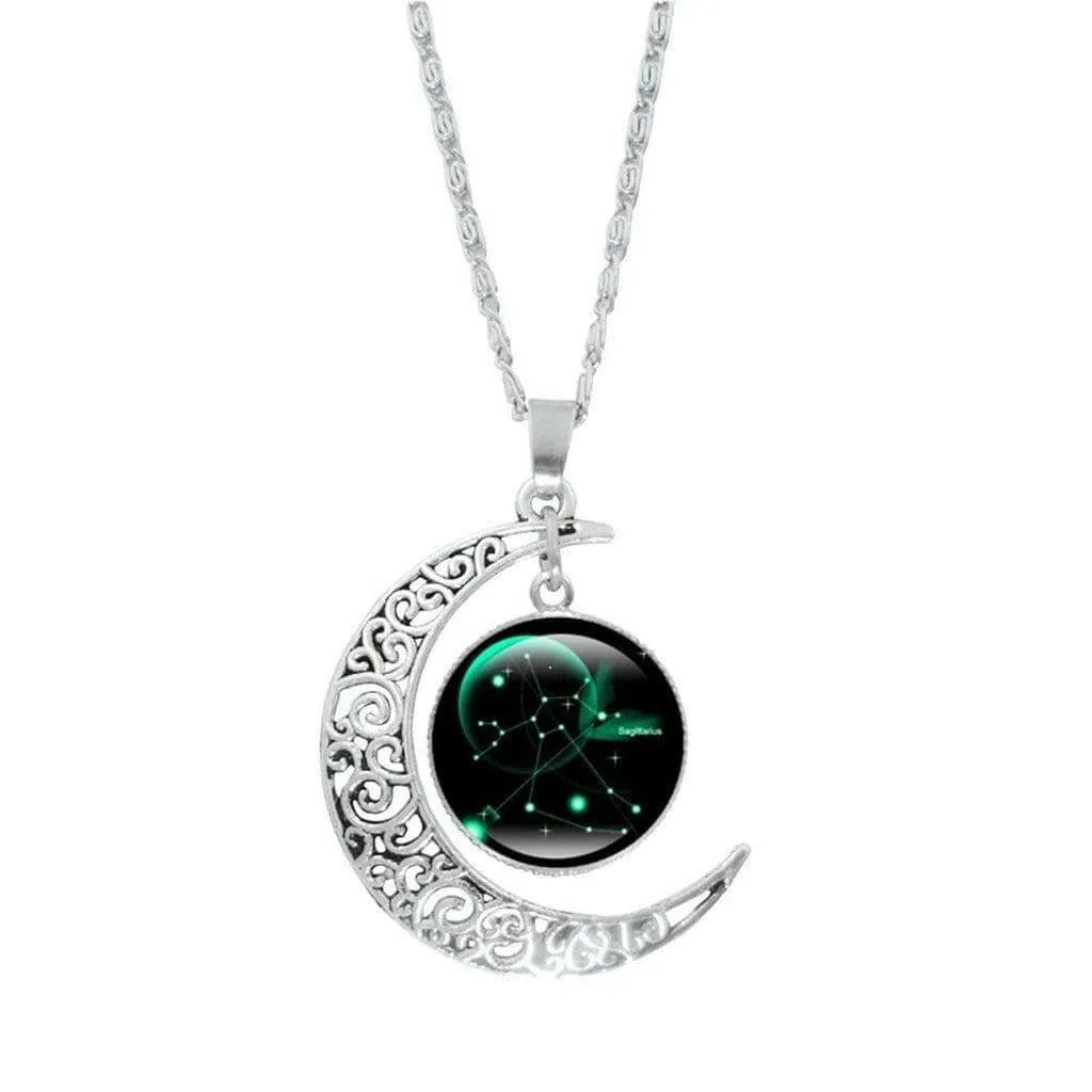 Crescent Moon Elegant Necklaces