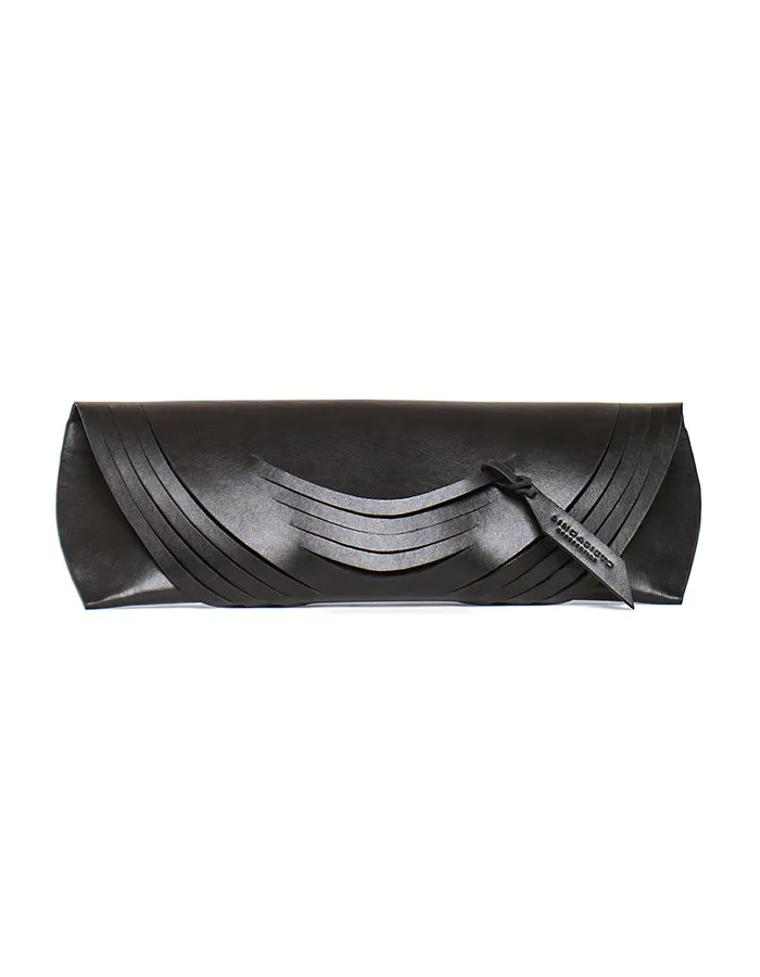 Curved Slashed Clutch   Colour Options