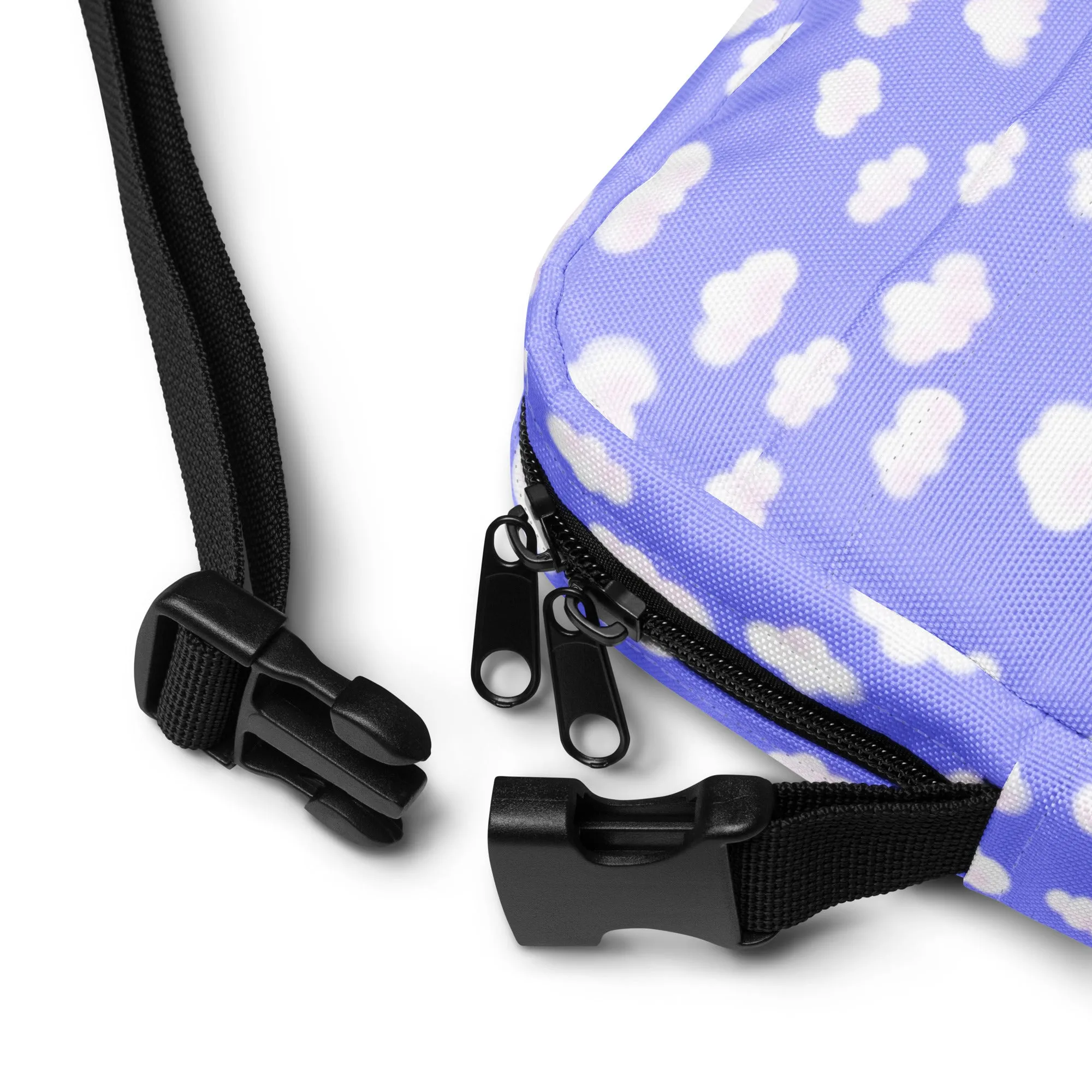 Dreamy Clouds Crossbody Bag (Periwinkle)