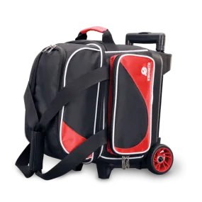 Ebonite Transport Single Roller Bowling Bag Red