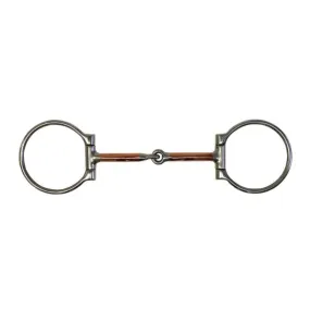 Eggbutt snaffle Bit with Copper Mouth