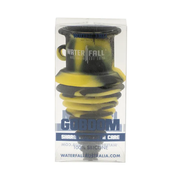 Gobdom Silicone Mouthpiece - Yellow/Black