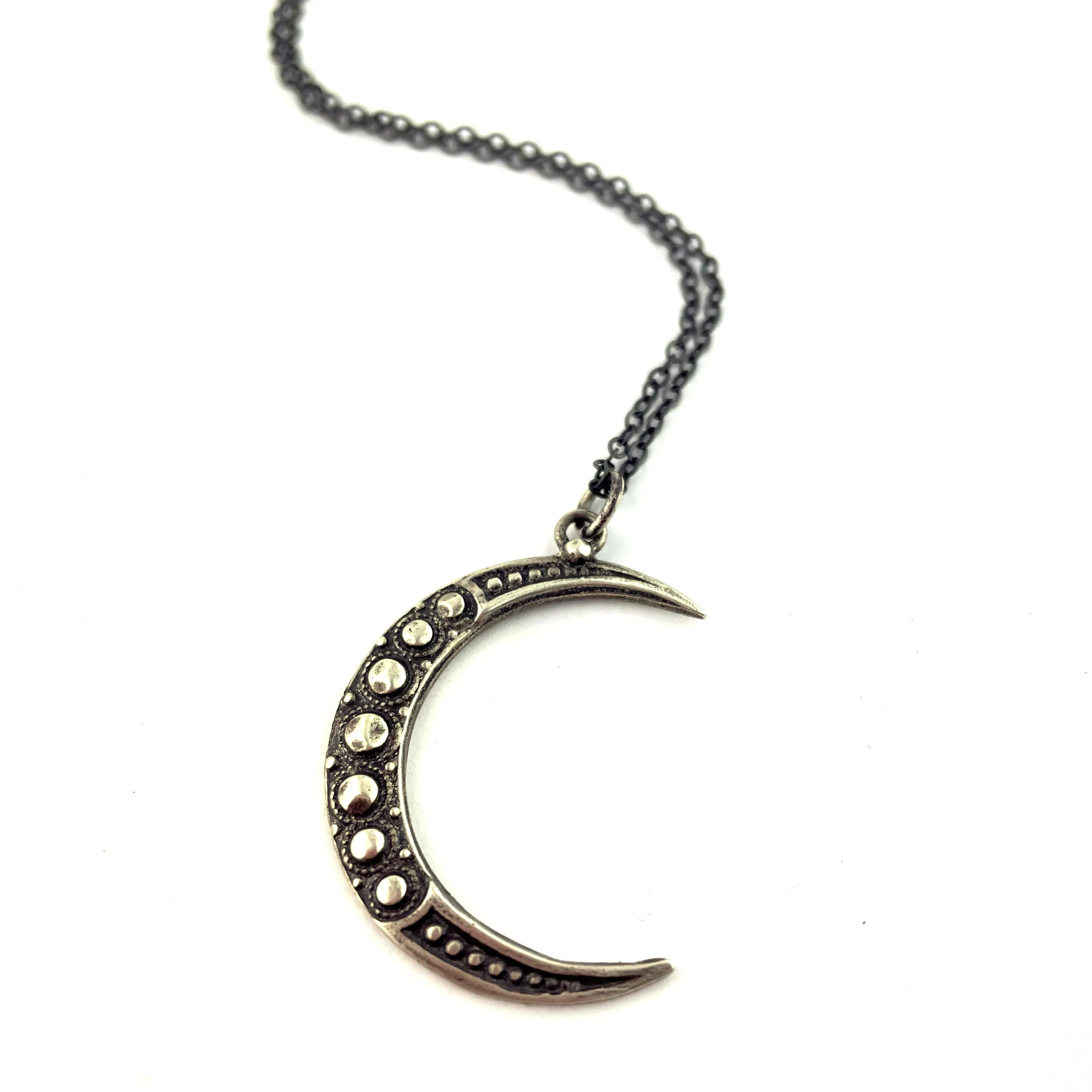 GODDESS MOON Necklace - Silver