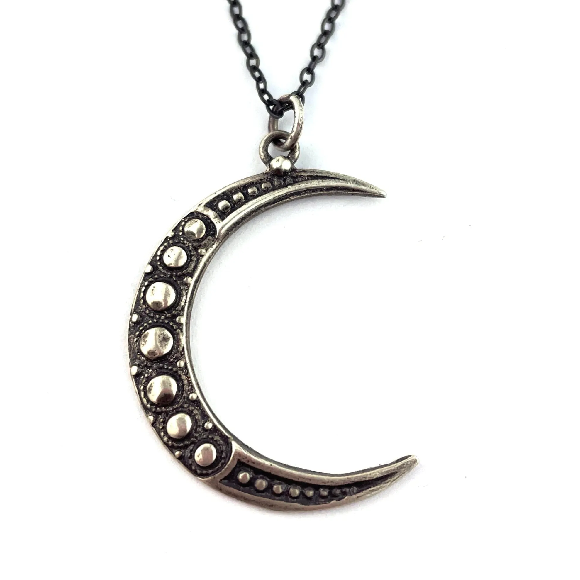 GODDESS MOON Necklace - Silver