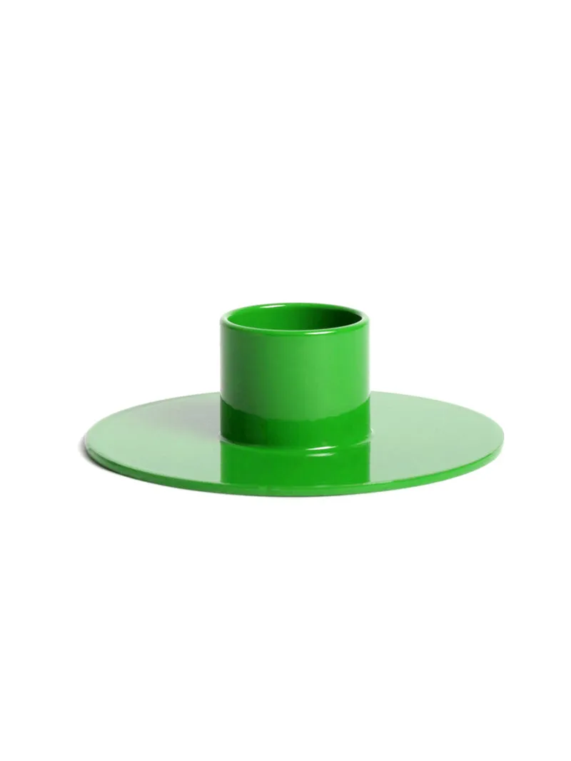 Green Candle Holder