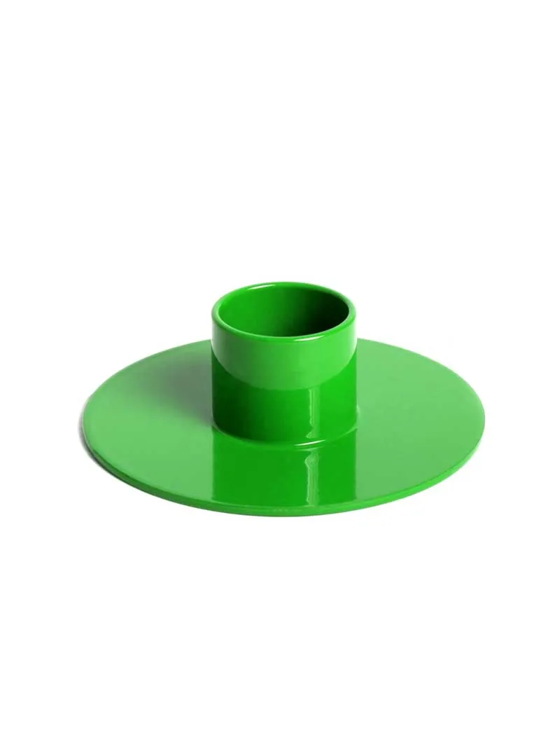 Green Candle Holder