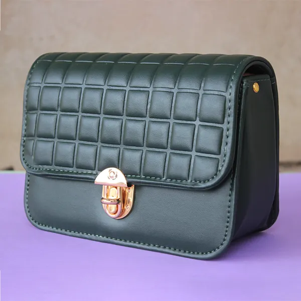 Green Shoulder Bag for women