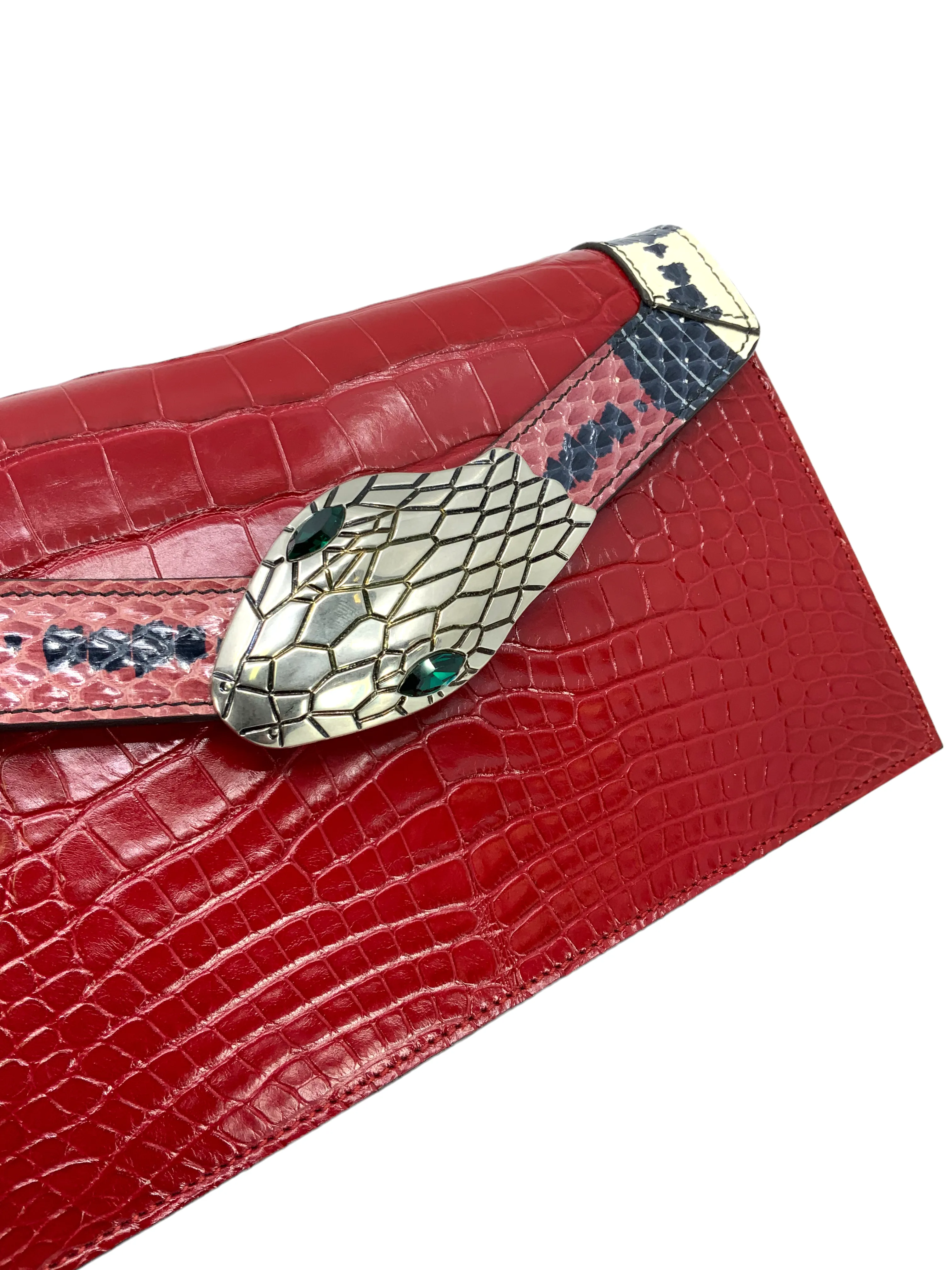 GUCCI Alligator Small Lilith Crossbody Bag