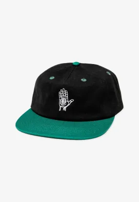 HAND OF THEORIES STRAPBACK BLACK JADE