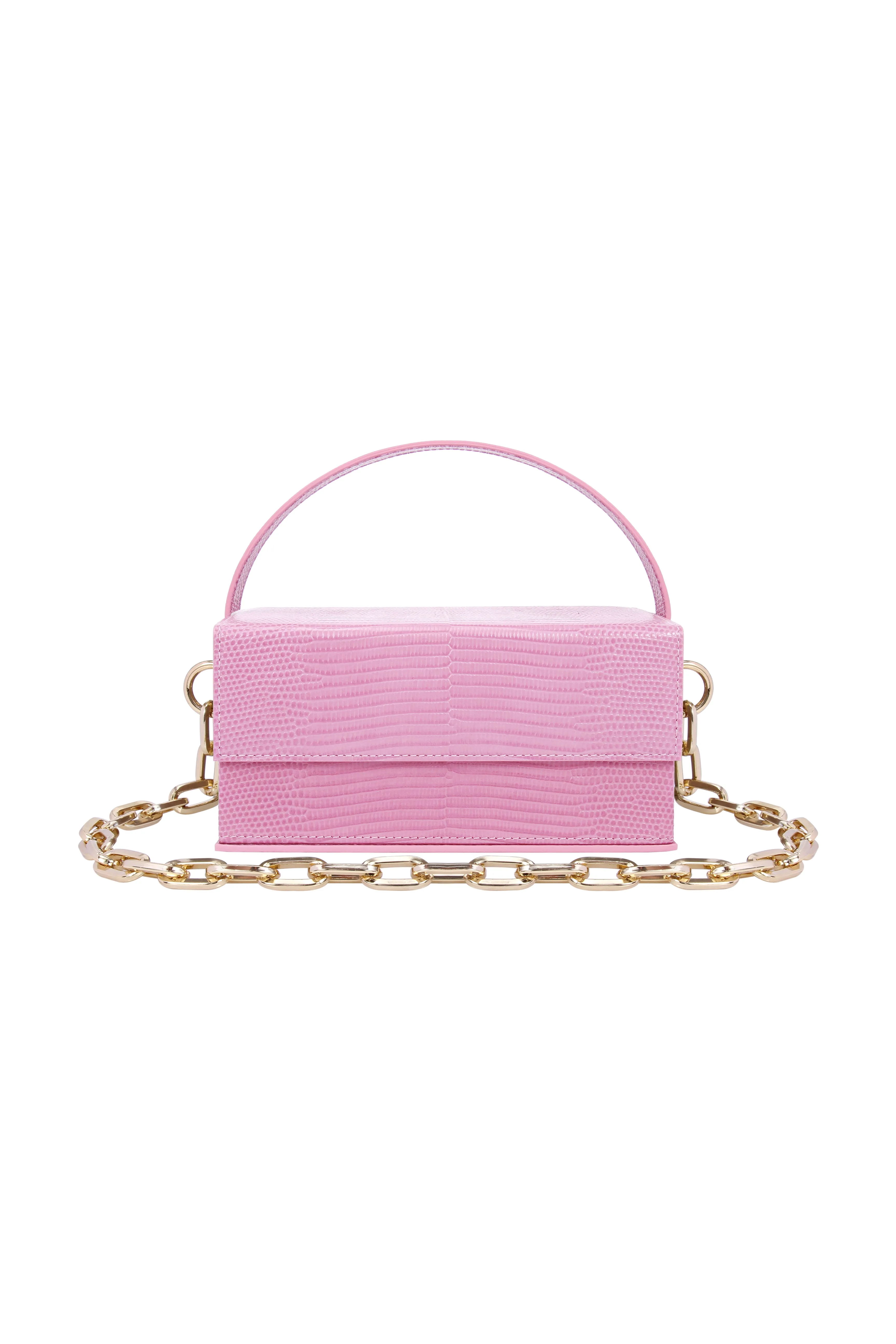 IDA Pink Lizard (Small) with Chain