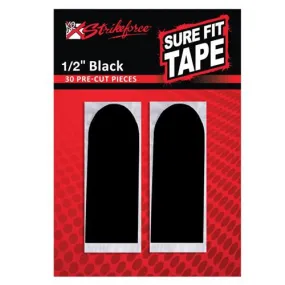 KR Strikeforce Black Sure Fit 1/2 Bowling Tape 30 pieces