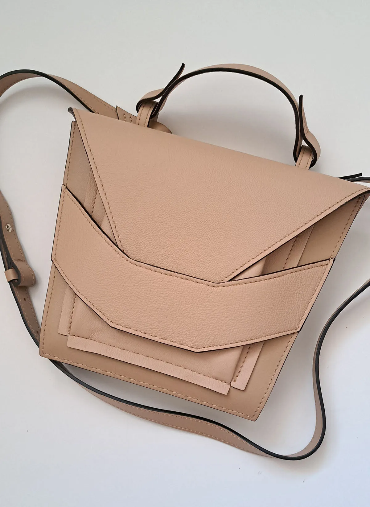 Layered Bag - Light Cinnamon - Sample