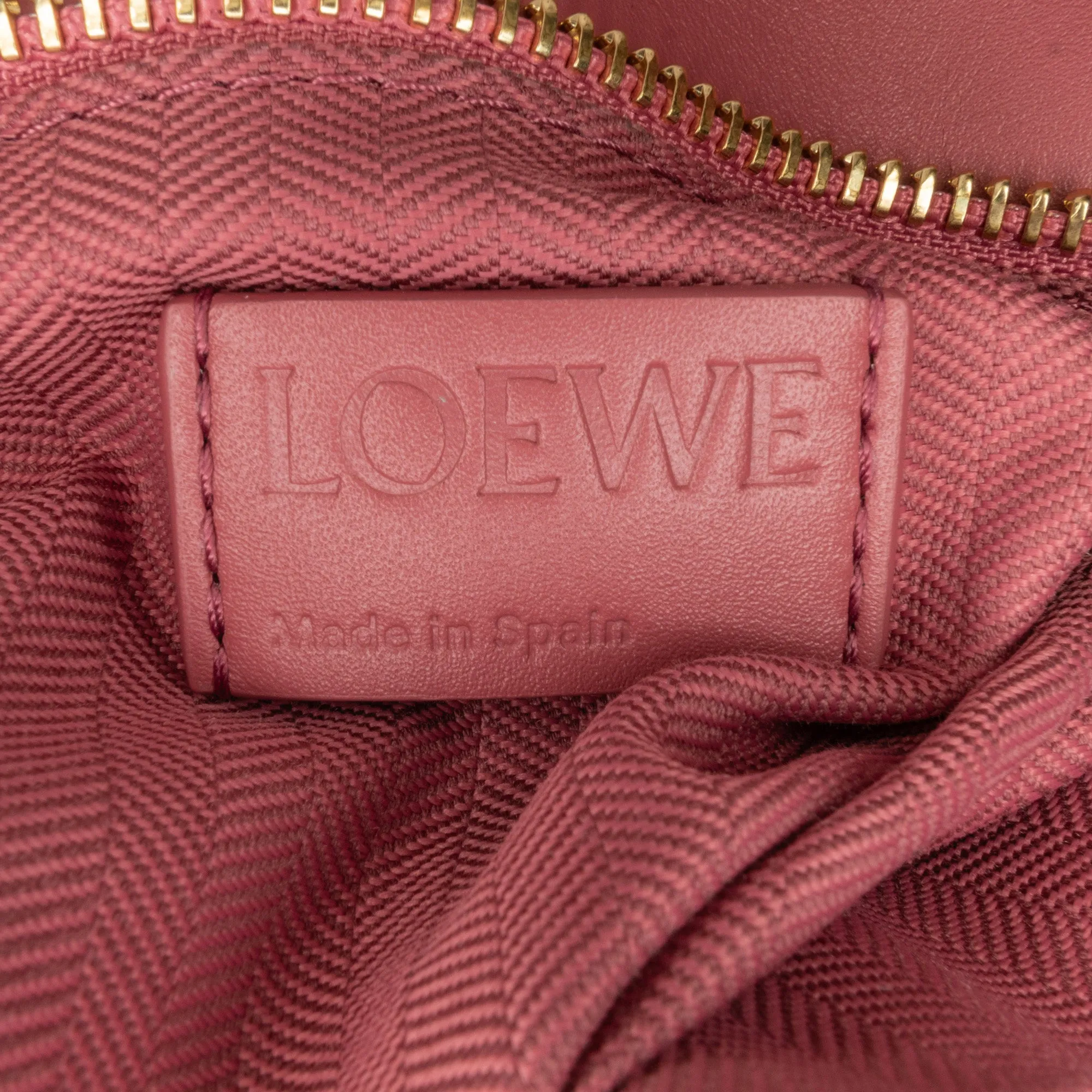 Loewe Puzzle Bag Small Pink Calfskin