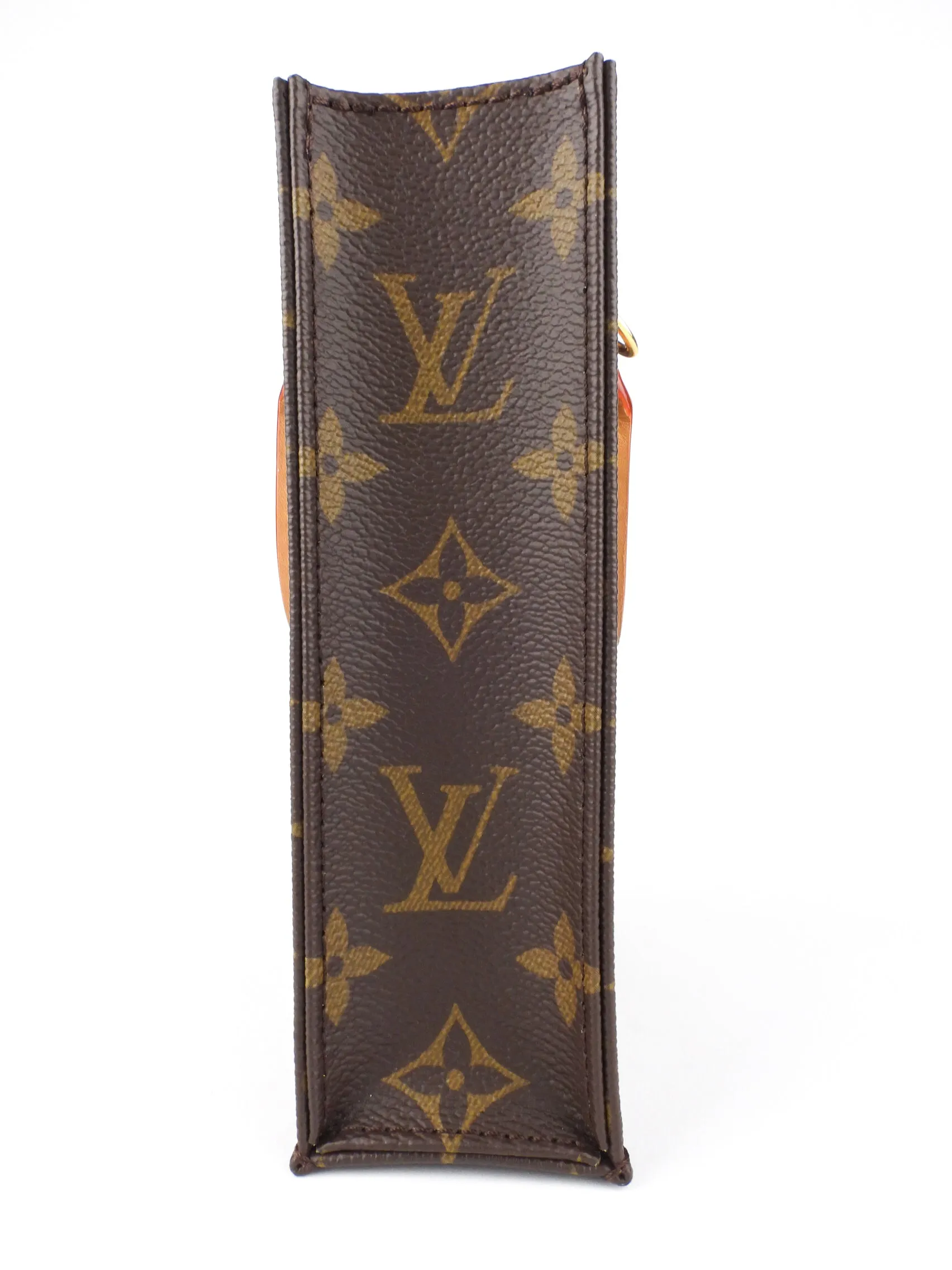 Louis Vuitton Brown Monogram Coated Canvas Sac Plat PM Two Way Bag