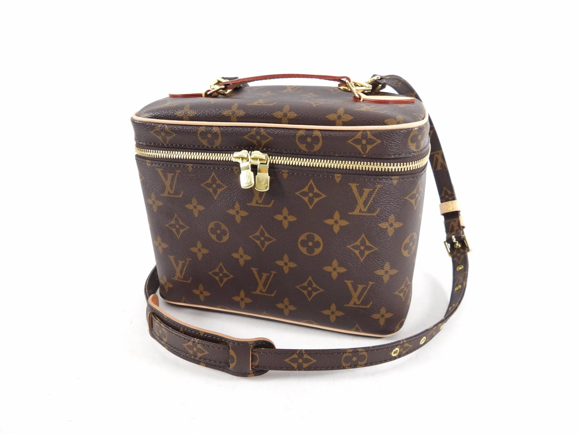 Louis Vuitton Monogram Canvas Nice BB Vanity Bag