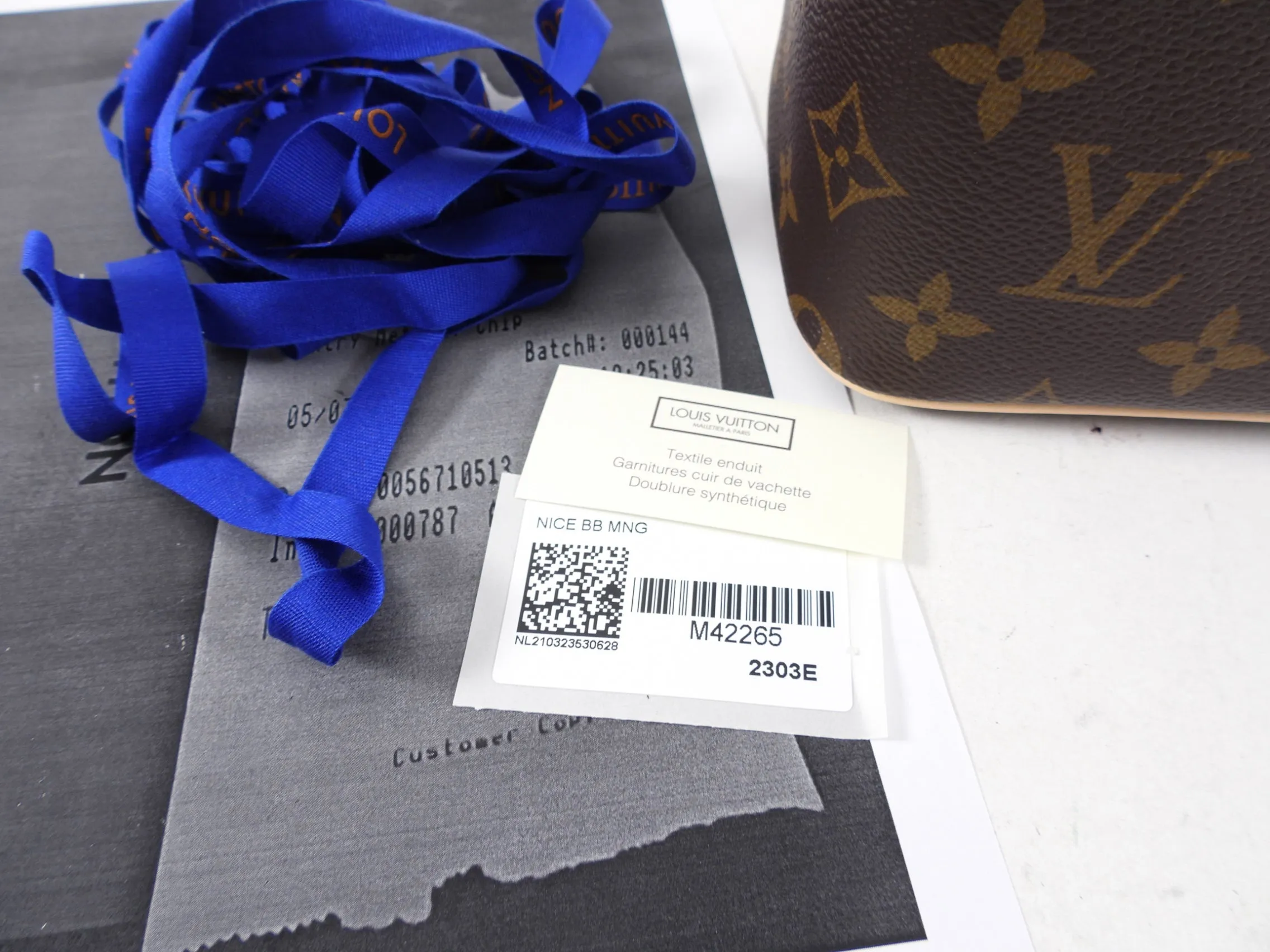 Louis Vuitton Monogram Canvas Nice BB Vanity Bag