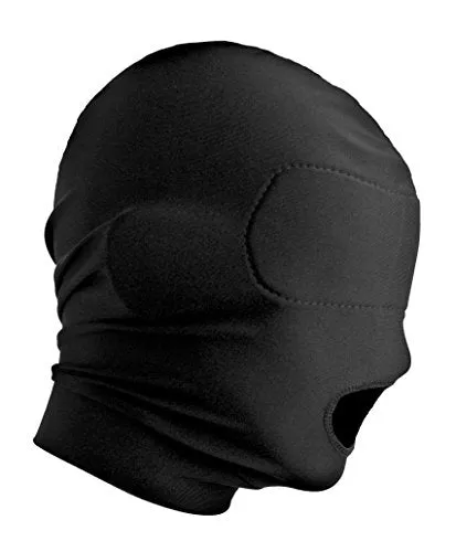 Lynx Blinded Open Mouth Hood - Black