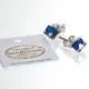 MCJ Swarovski Crystal Studs Square Small Stone