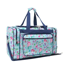 Mermaid Squad Canvas 20 Duffle Bag