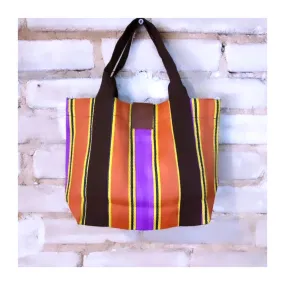 Mini Stripped Tote Bag