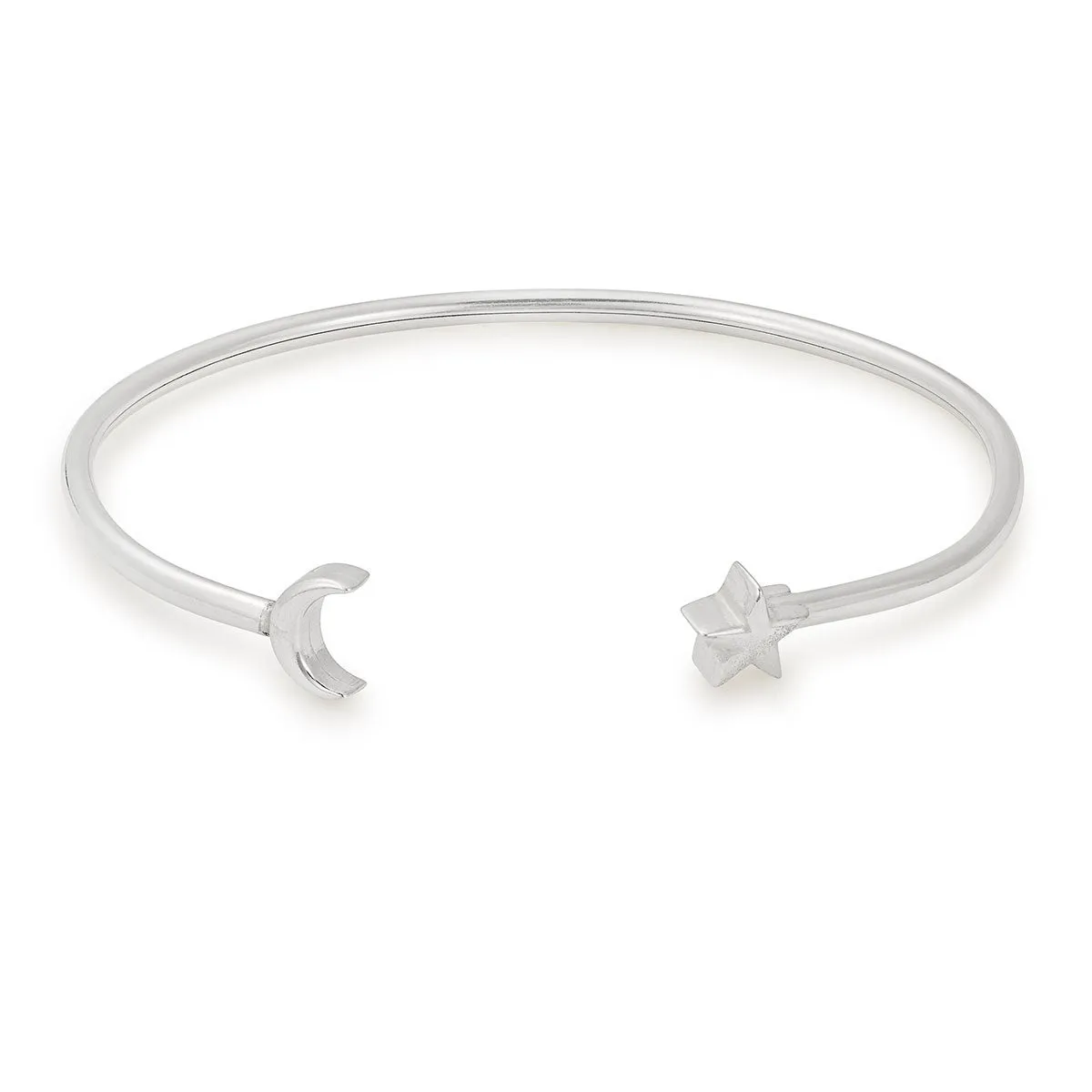 Moon   Star Cuff Bracelet