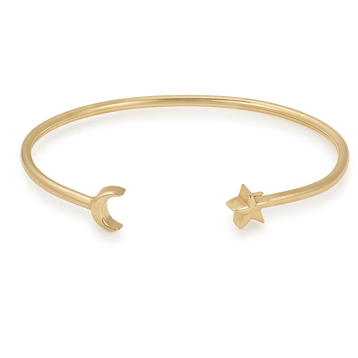 Moon   Star Cuff Bracelet