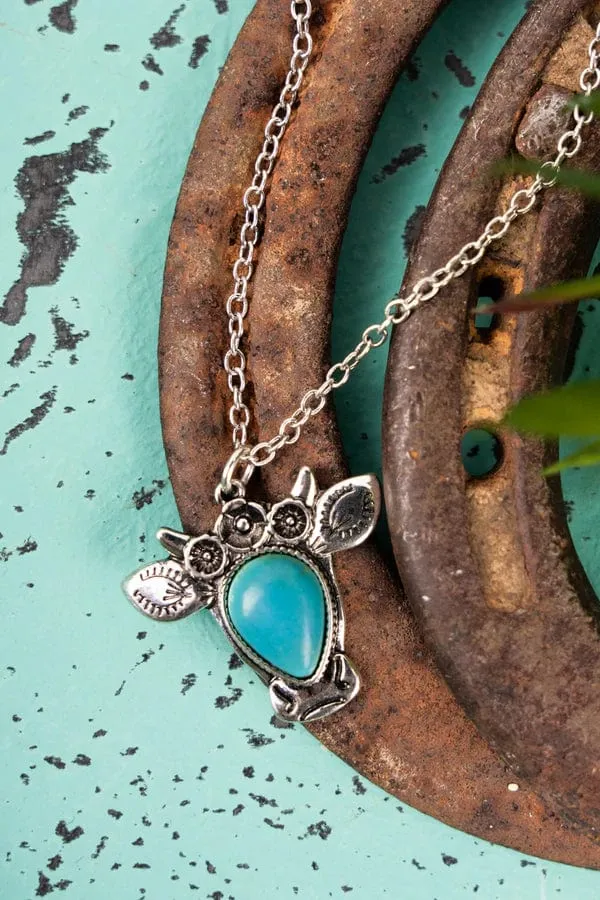 Mr Turquoise Moo NECKLACE