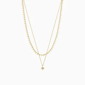 North Star Layered Necklace