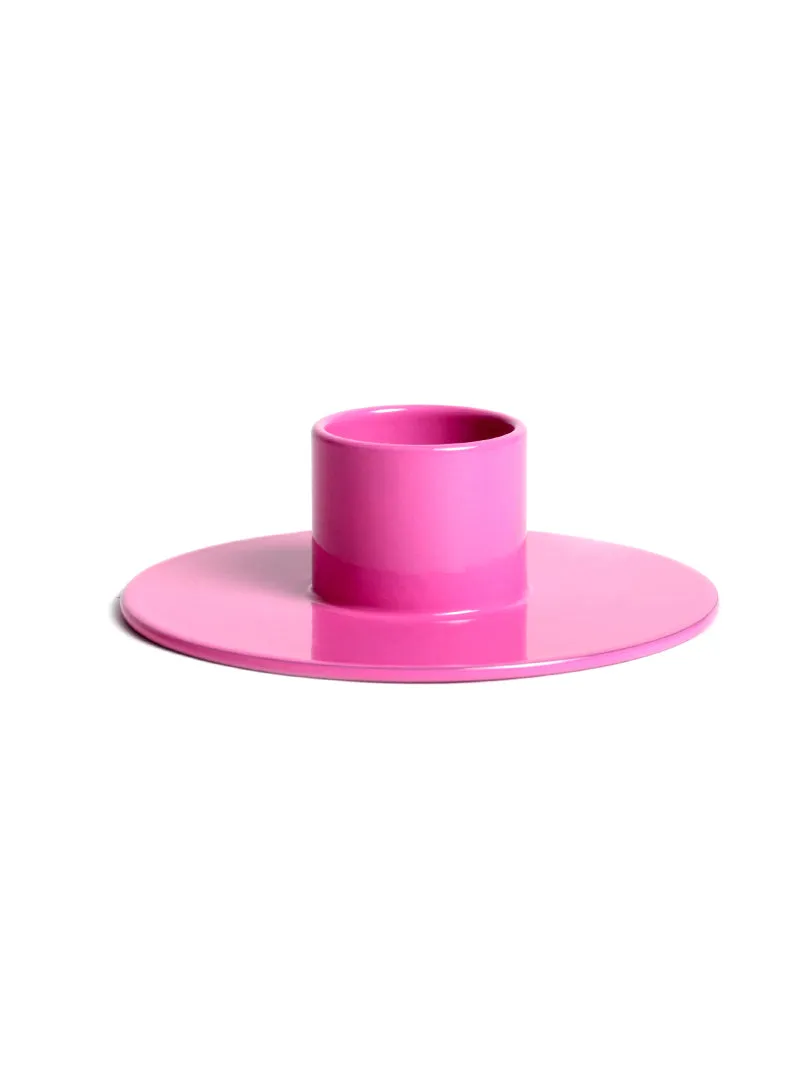 Pink Candle Holder