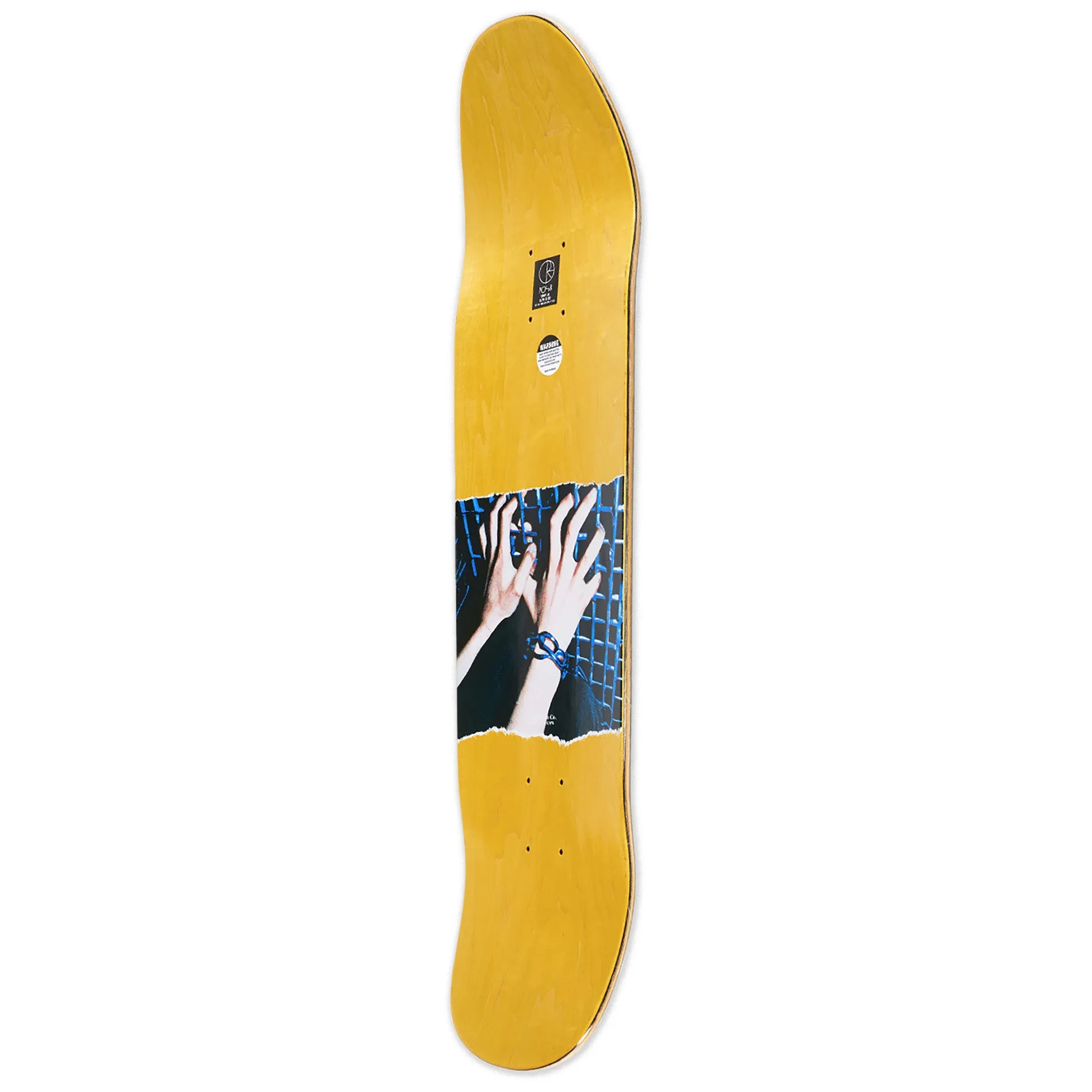 Polar Skate Co Jamie Platt Caged Shaped Deck 1991 Jr.