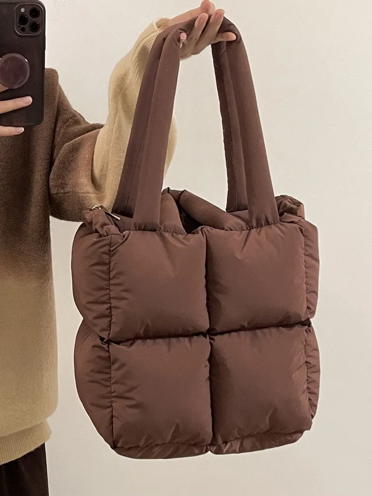 Puff Square Tote Bag