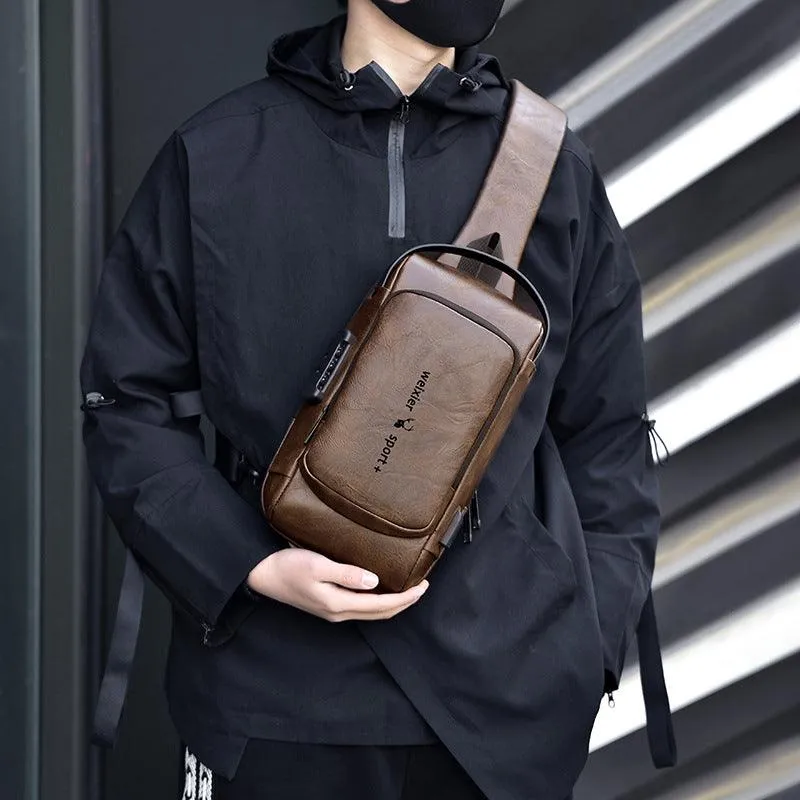 Retro Shoulder Bag for Men