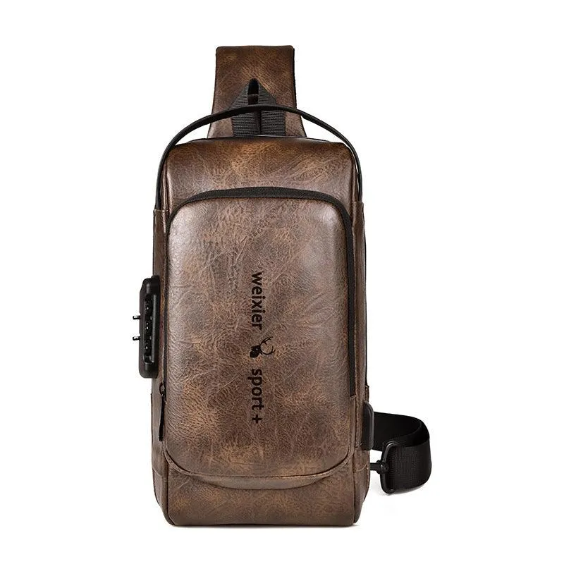 Retro Shoulder Bag for Men