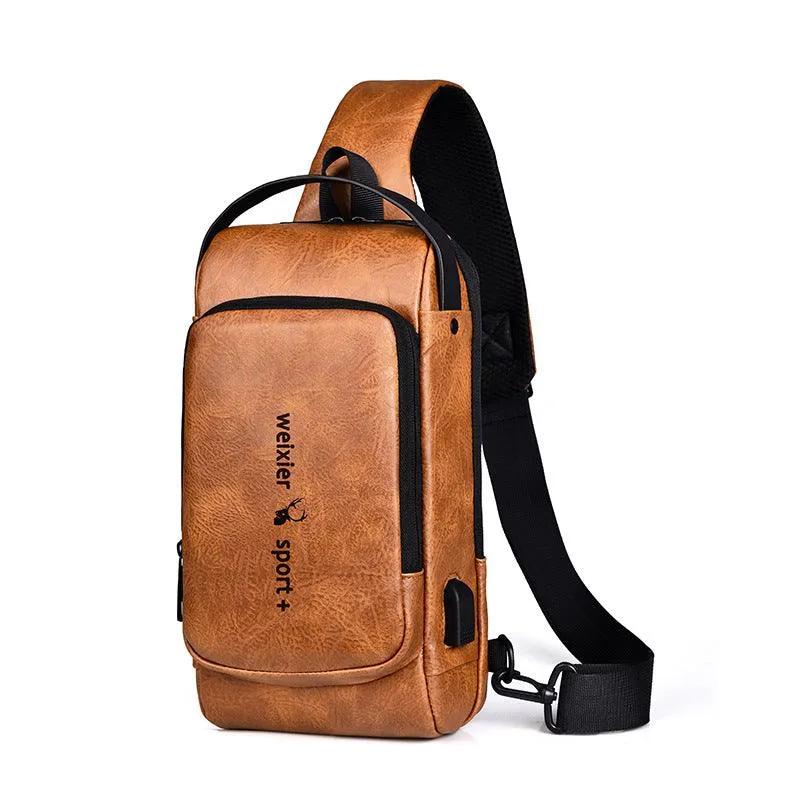 Retro Shoulder Bag for Men