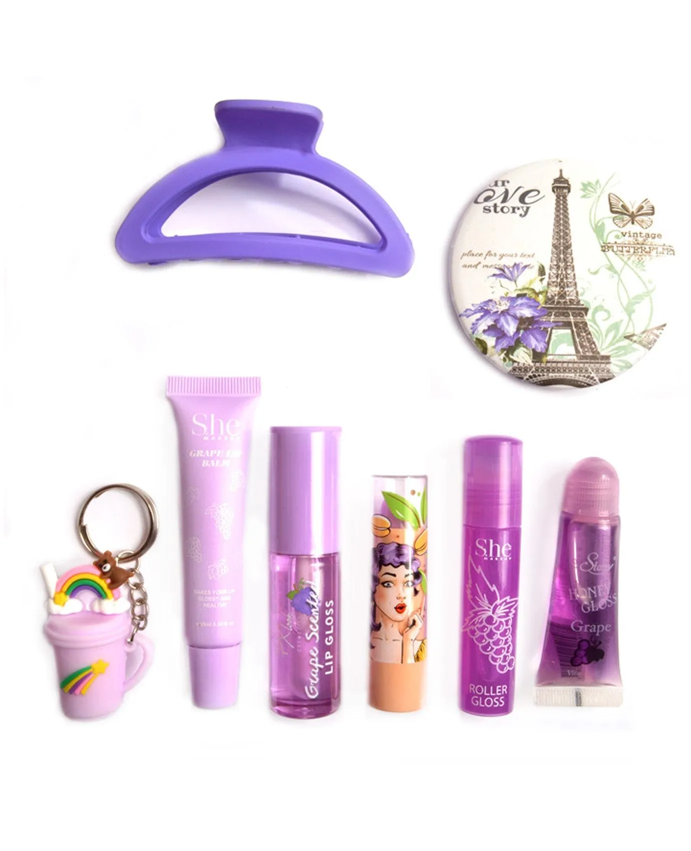 Shades of Purple Lip Gloss Bundle