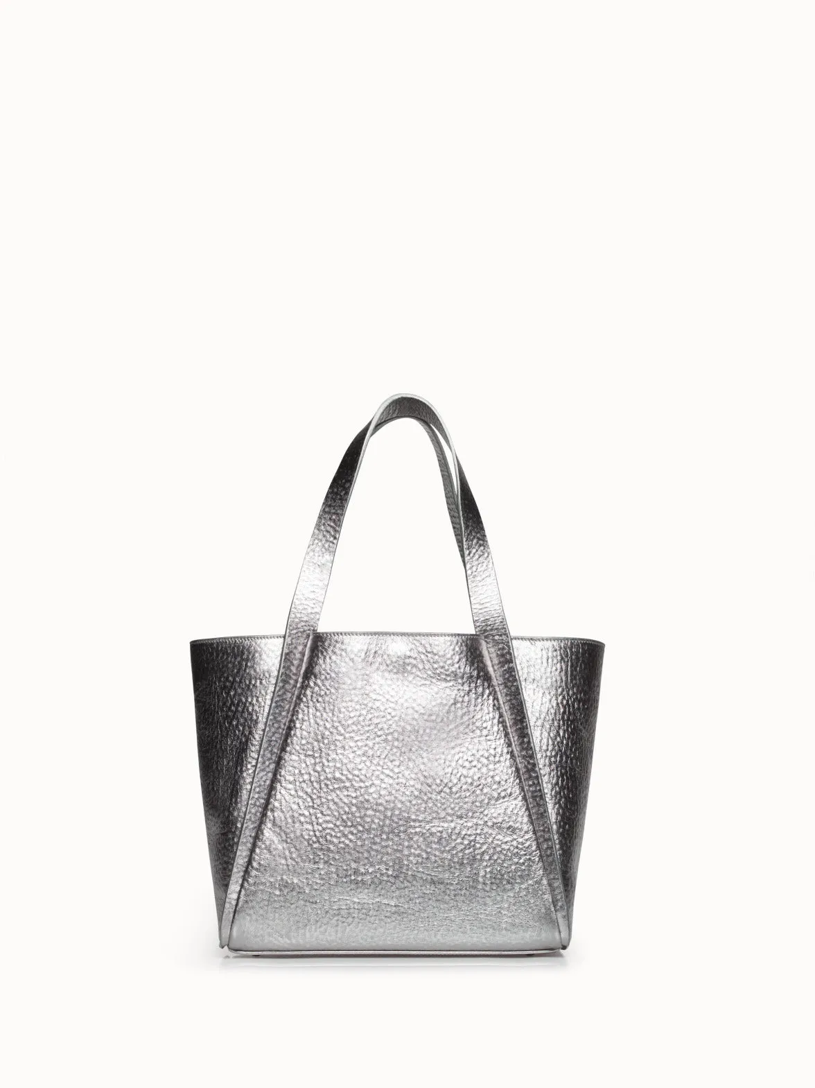 Small Alex Handbag In Hammered Leather